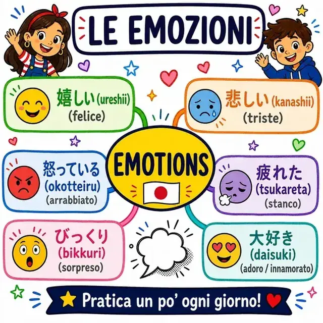 Mappa mentale: Emozioni